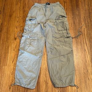 Aeropostale Green Parachute Cargo Pants
